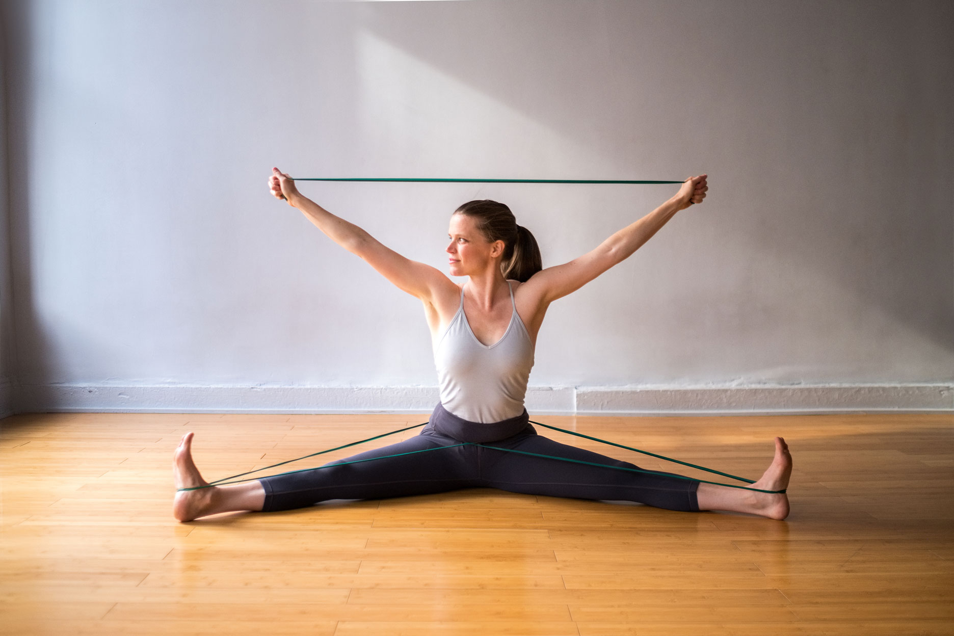 Sangle D'exercice DEHUB Avec 11 Anneaux - Bande De Résistance élastique Pour Yoga, Pilates, Fitness