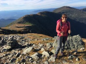 Julie Cadorette de Yogami, au Mont Washington, Retraite de yoga et de rando au New Hampshire